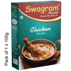 100g CHICKEN MASALA (PACK OF 1) GRADE 1 BEST QUALITY OF SHUCHI SWAGRAM