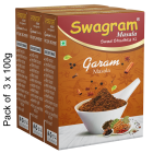 300g GARAM MASALA (Pack of 3) | Grade 1 Best Quality SPICES of SHUCHI SWAGRAM