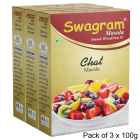 300g CHAT MASALA (Pack of 3) | Grade 1 Best Quality Spices of SHUCHI SWAGRAM
