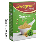 100g DHANIYA POWDER (Pack of 1) | Grade 1 Best Quality SPICES of SHUCHI SWAGRAM |