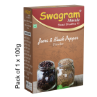 100g JEERA KALIMIRCH MIX POWDER (Pack of 1) | Grade 1 Best Quality SPICES of SHUCHI SWAGRAM